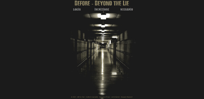 Before Beyond the Lie - Home Page