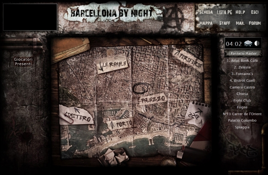 Barcellona by Night Mappa