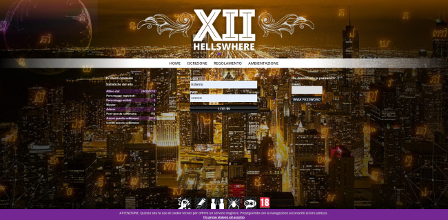 Hellswhere XII - Home Page
