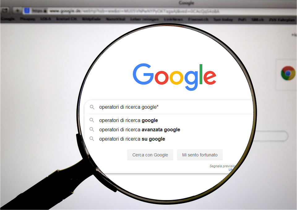Operatori di ricerca avanzati per ricerche web su Google
