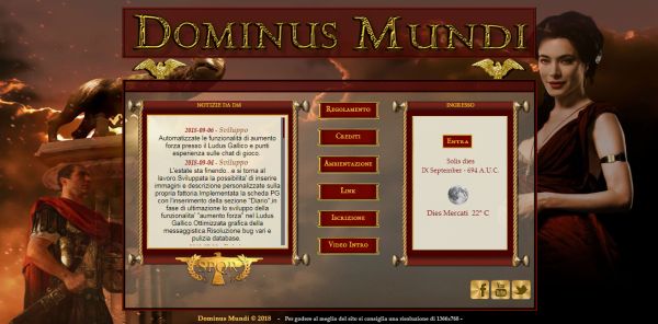 Dominus Mundi - Home Page