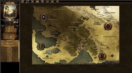 SidusAnguis - Mappa