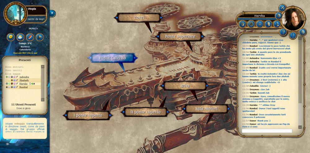 Above Leggendra Play by Chat