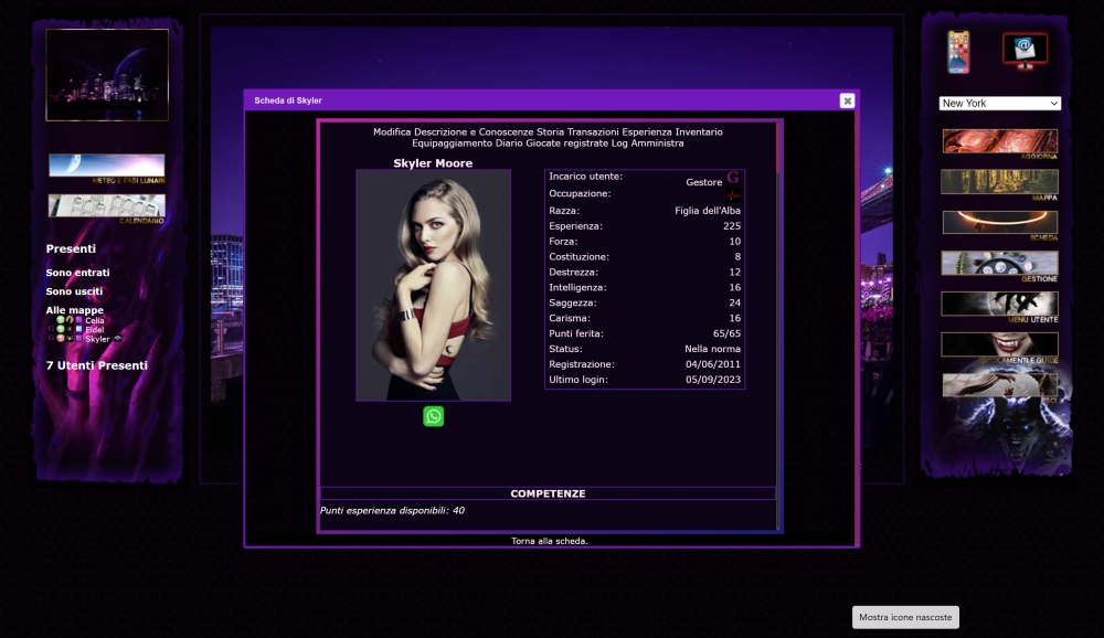 Moon Shadows Play by Chat
