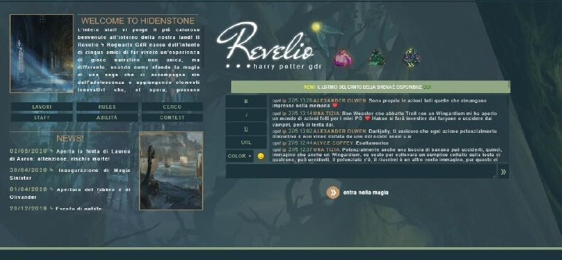 Revelio Hogwarts Gdr - Play by Forum