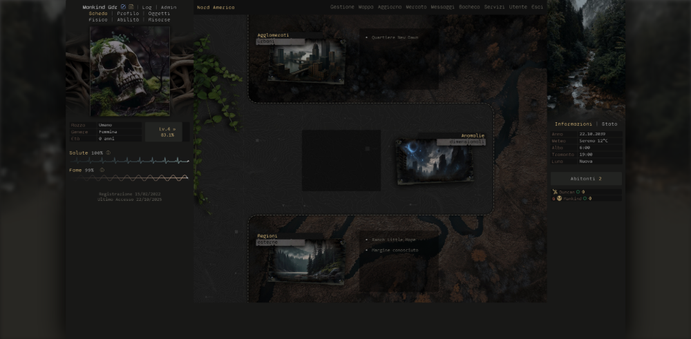 The Mankind Gdr Post Apocalittico