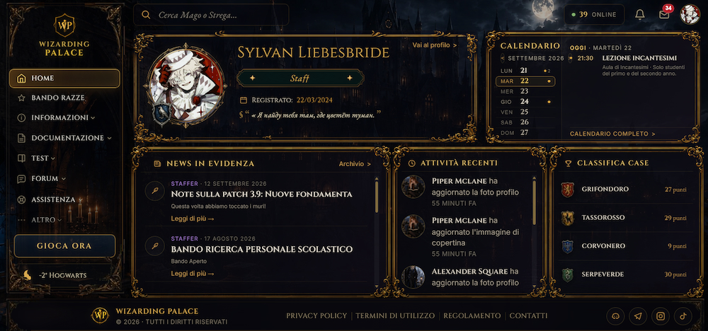Wizarding Palace Hogwarts Gioco