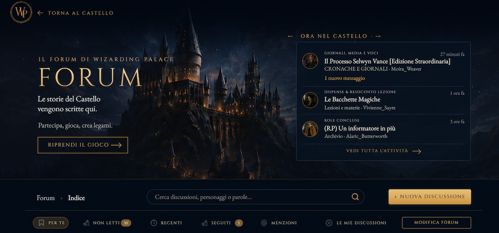 Wizarding Palace RPG