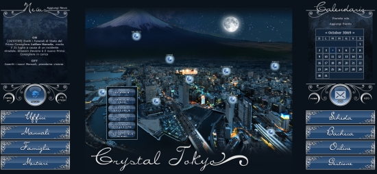 Crystal Tokyo - Mappa