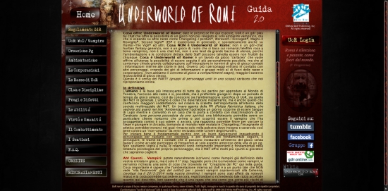 Underworld of Rome - Manuale