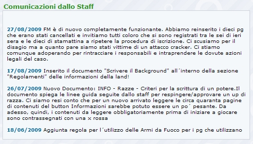 Comunicazioni