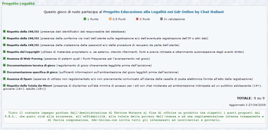 Progetto Legalit
