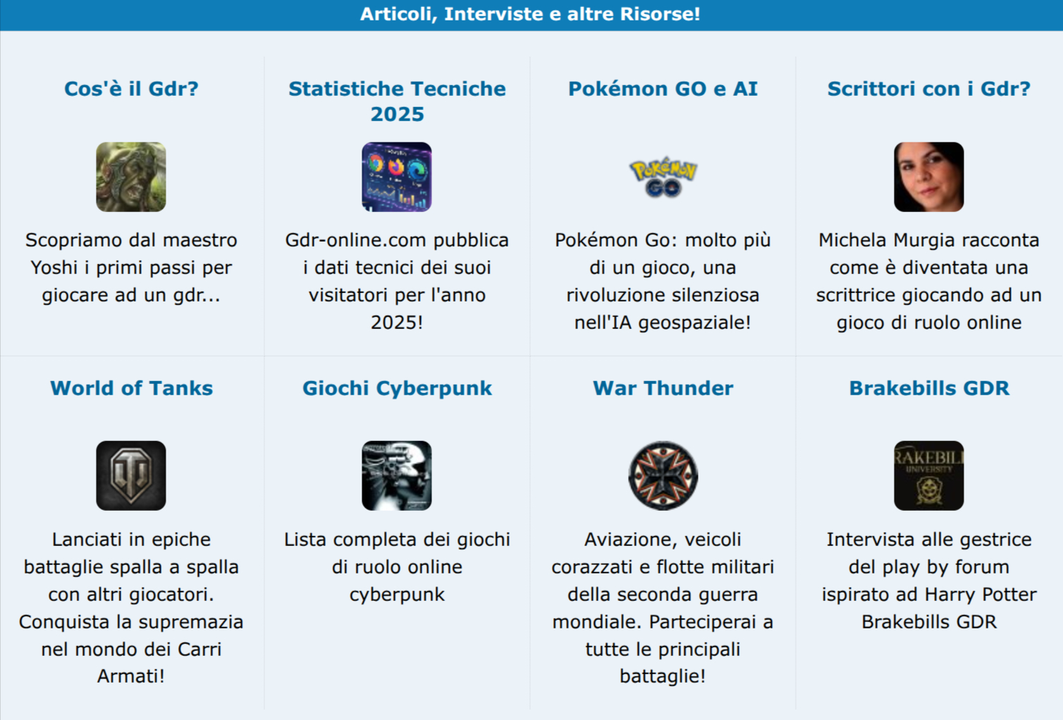 Nuovi Articoli