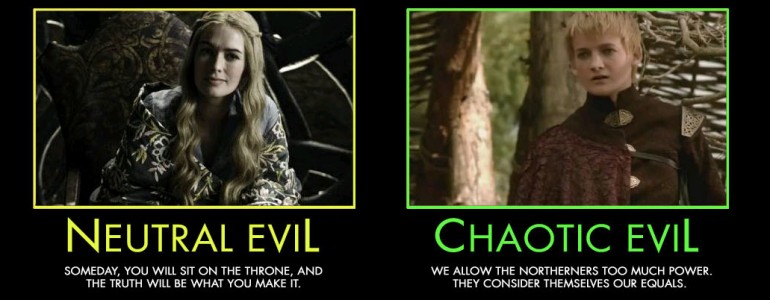 Tu di che allineamento sei? Special guest: A Game of Thrones