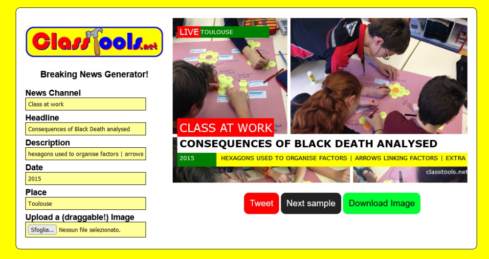 Breakinng News Generator Online