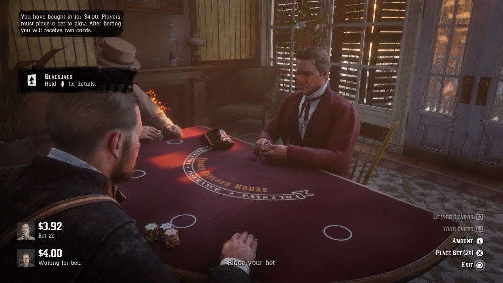 RDR2 e Blackjack