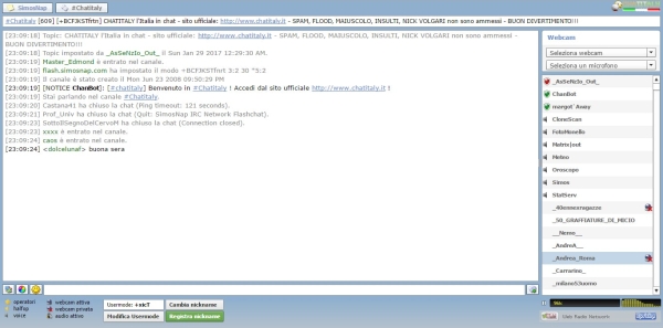 Creare una Chat