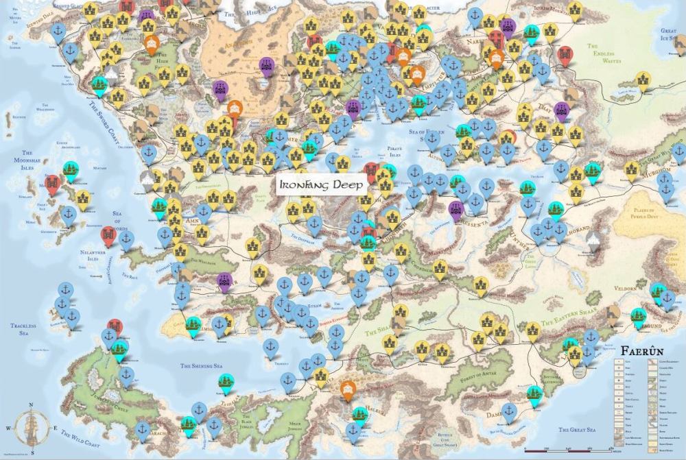 Ambientazioni D&D Forgotten Realms