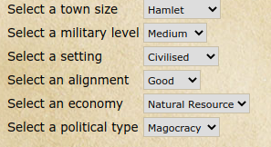 generatore online free town
