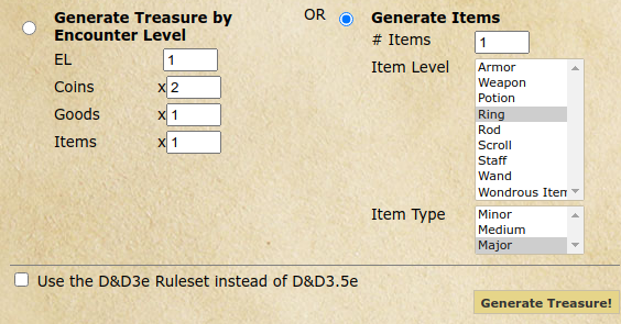 generatore tesori gratis