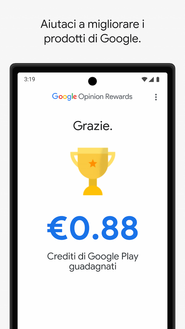 Credito gratuito Google Play