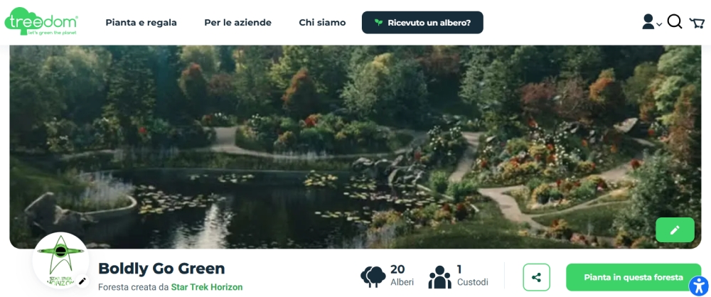 Pianta Alberi nel tuo Gdr