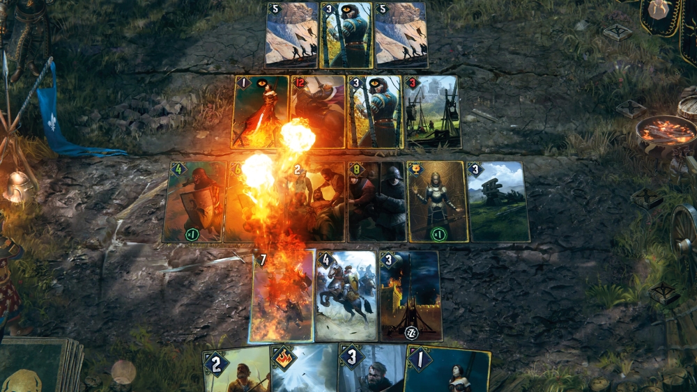 The Witcher 3 e Gwent