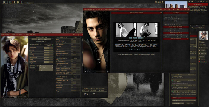 Before Beyond the Lie - Profilo Personaggio