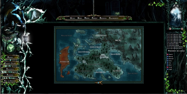 Berkana - Mappa