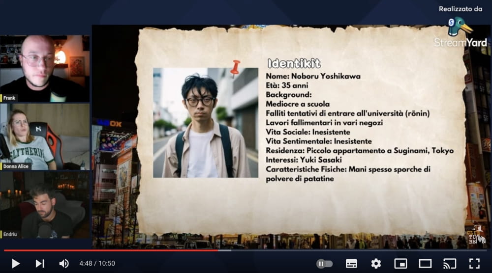 ClueTube - Gioco Detective Online
