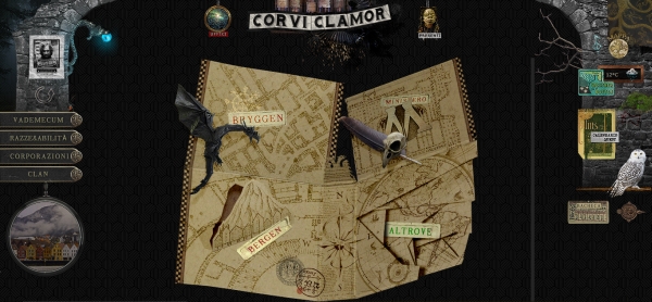 Corvi Clamor - Mappa