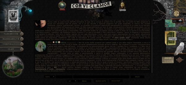 Corvi Clamor - Chat di Gioco