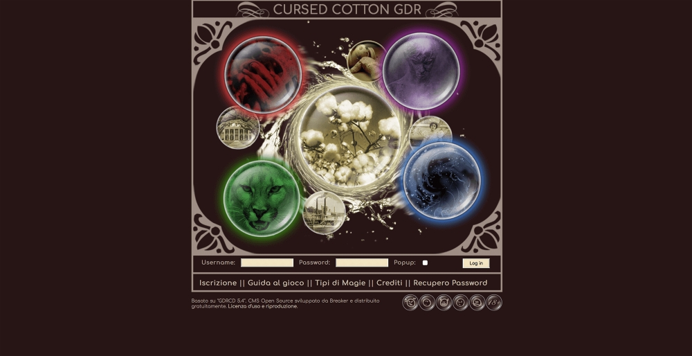 Cursed Cotton - Home Page