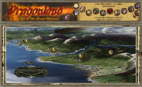Dragonland Mappa