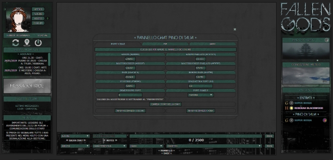Fallen Gods - Pannelo Chat