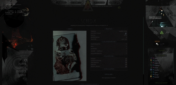 Hello, friend - The Veil - Personaggio