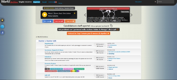 Hunter X Hunter GDR Home Page