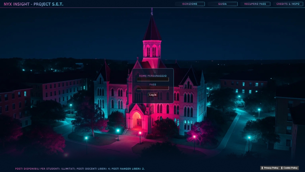 Nyx Insight  Project S.E.T.