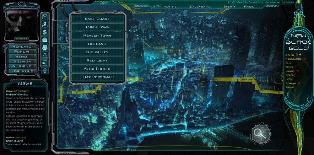 Gdr Cyberpunk New Black Gold