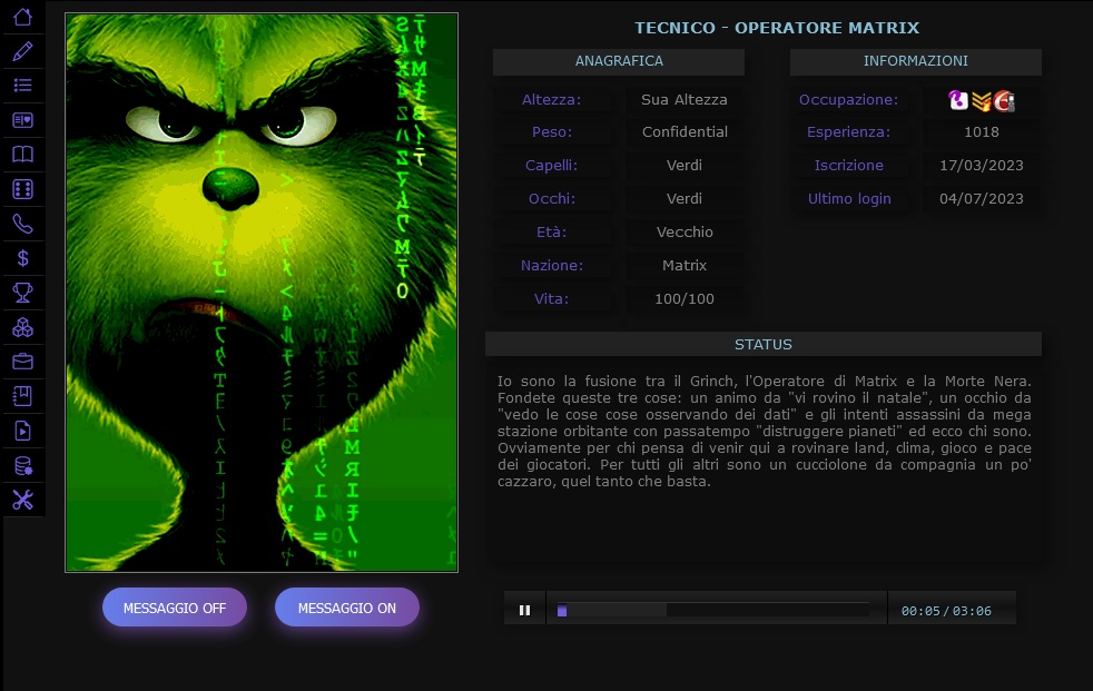 New Orleans Gioco di ruolo online