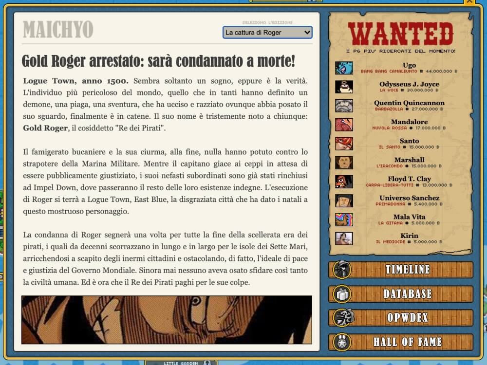 One Piece World GDR Online