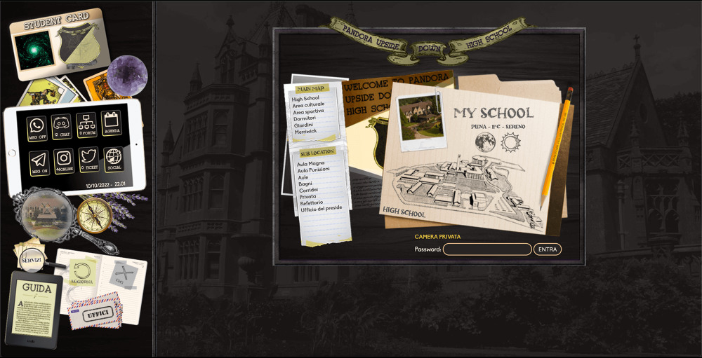 Pandora Upside Down High School Gioco di Ruolo online