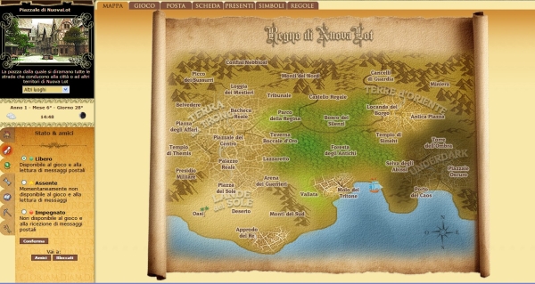 Regno di NuovaLot - Mappa