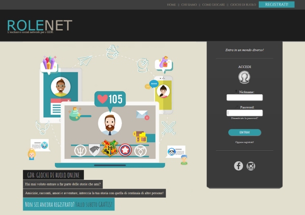 Rolenet - Home Page