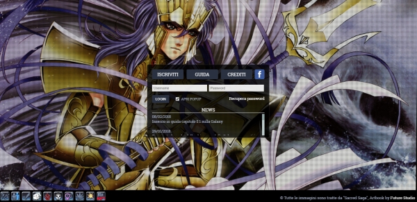 Saint Seiya City: Forgotten Years - Home Page