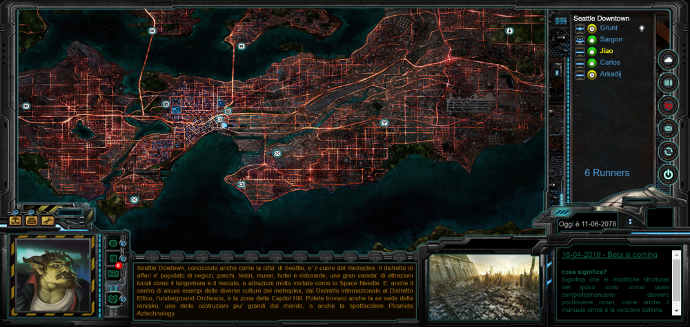 Shadow of the Darkness - Mappa