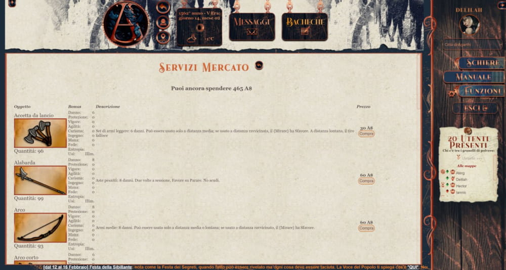 Storie di Agarthi Free to PLay