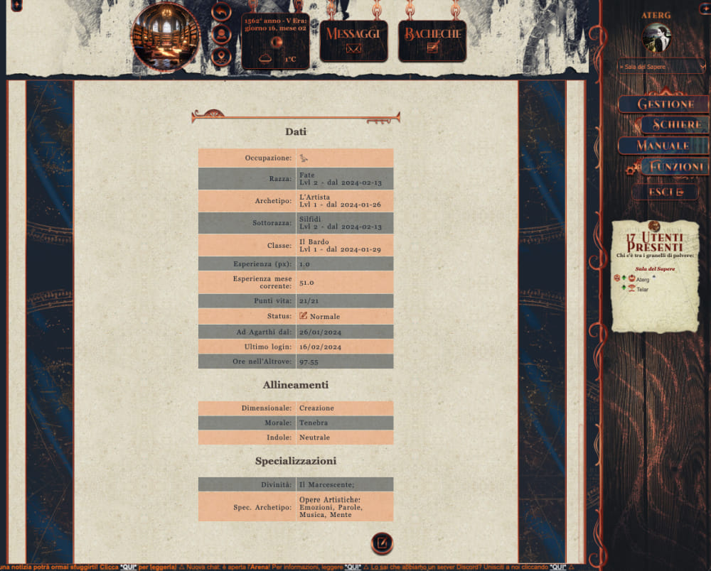 Storie di Agarthi Fantasy Rpg