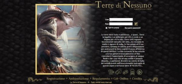 Le Terre di Nessuno - Home Page