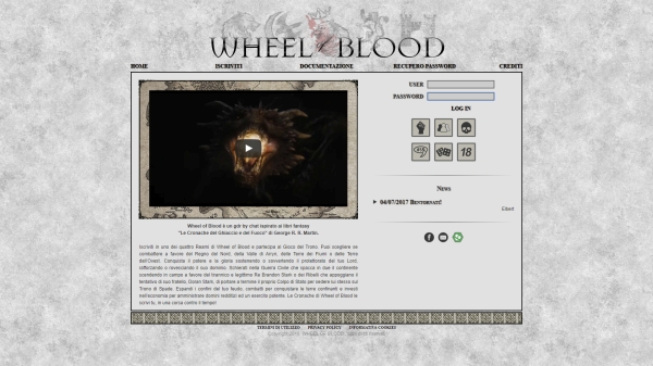 Wheel of Blood - Home Page